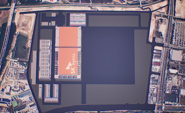 Rendering of SK hynix's P&T7 facility in Cheongju. (Source: SK hynix)