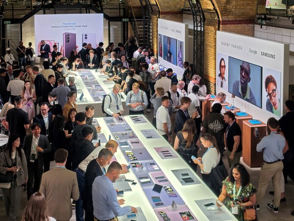 Samsung Electronics' Galaxy Unpacked 2026 event at Old Billingsgate in London on July 22.