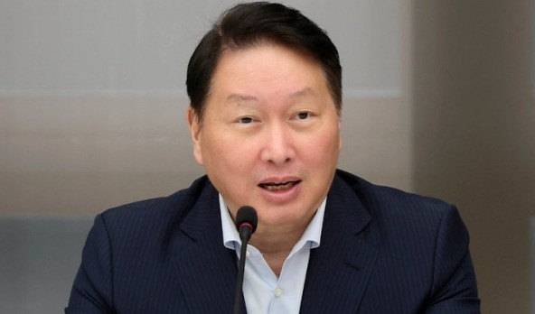 SK Group Chairman Chey Tae-won. (Photo: Korea Chamber of Commerce and Industry)