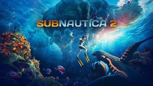 Key art for Subnautica 2. (Image: Krafton)