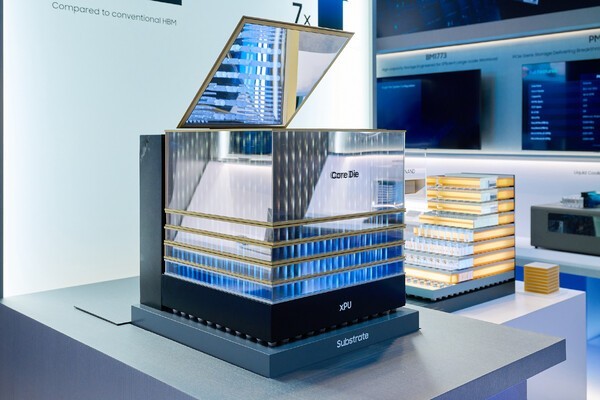 zHBM mockup. (Source: Samsung Electronics)