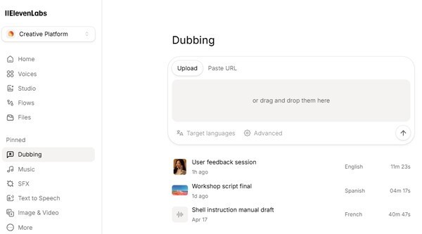 ElevenLabs' AI dubbing technology is now available through an API.