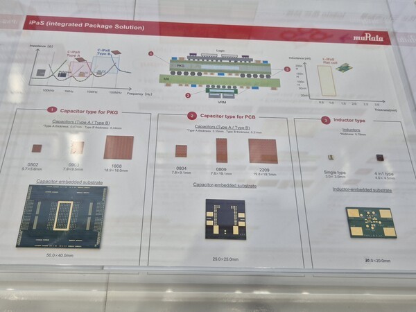 Korea Murata Electronics displayed iPaS at KPCA Show 2026 on Sept. 9. (Photo: THE ELEC)