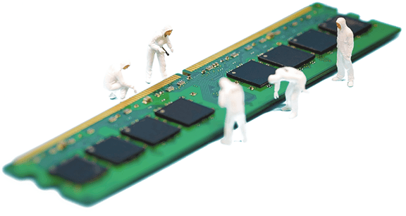 Memory modules. (Photo: Hanyang Digitech)
