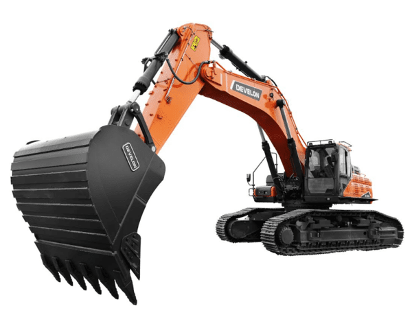 HD Construction Equipment’s 53-ton DEVELON DX530 excavator.