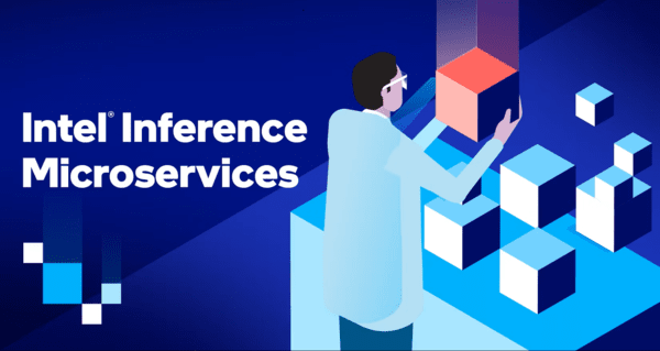 Intel unveiled Intel Inference Microservices, software designed to optimize AI inference performance on Xeon processors. (Image: Intel)