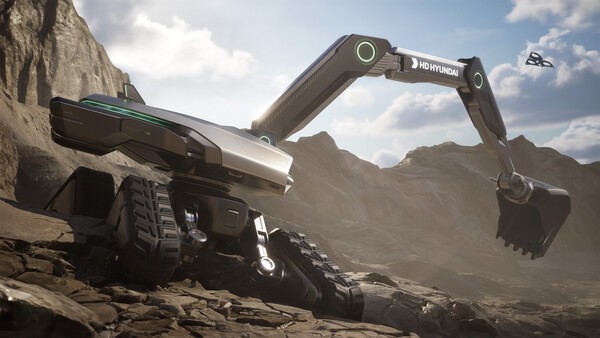 HD Hyundai builds a digital twin to train autonomous excavators
